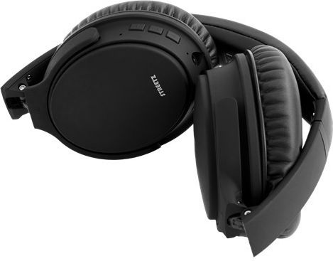 Streetz HL-BT404 Ασύρματα / Ενσύρματα Over Ear Ακουστικά με 12 ώρες Λειτουργίας Μαύρα