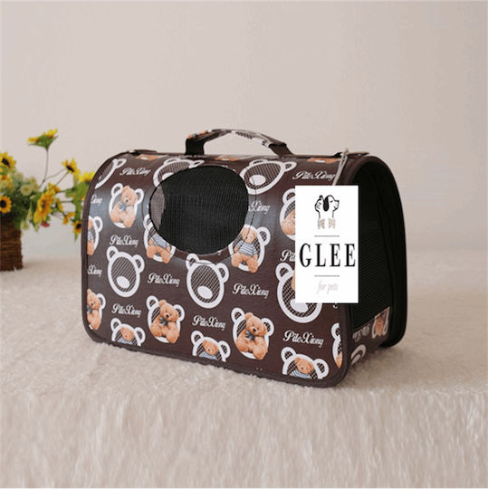 Glee Bears Dog/Cat Carrying Brown Shoulder Bag L34xW19xH27cm