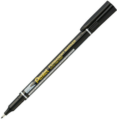 Pentel NF450 Ανεξίτηλος Μαρκαδόρος 1mm Μαύρος