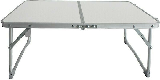 Hupa Table Aluminum for Camping Foldable in Case 59x41x25.5cm White
