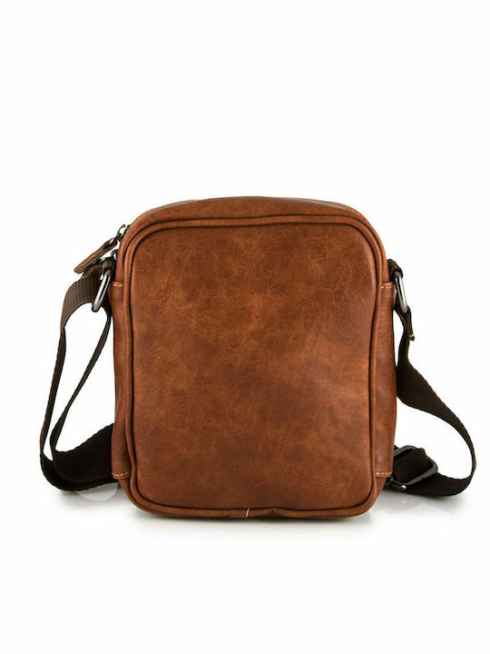 Small Tabac Brown Messenger Bag