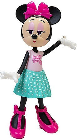 Jakks Pacific Păpușă De Modă Cu Cămașă Roz Minnie Pentru 3+ Ani 25 Cm