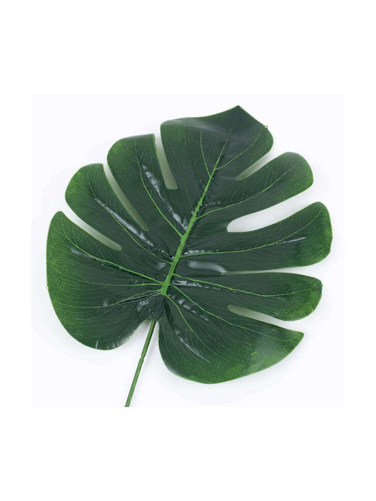 GloboStar Artificial Decorative Branch Monstera Green 68cm 1pcs