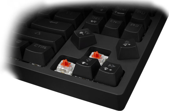 White Shark Kodachi Gaming Μηχανικό Πληκτρολόγιο Tenkeyless με Outemu Red διακόπτες και RGB φωτισμό (Αγγλικό UK)