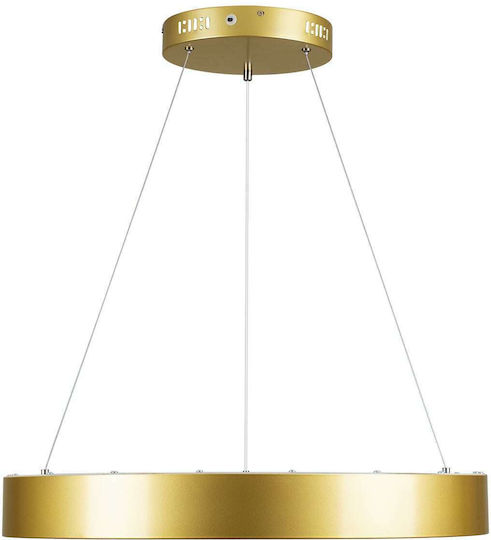 GloboStar Salem Pendant Light Gold 66x66cm