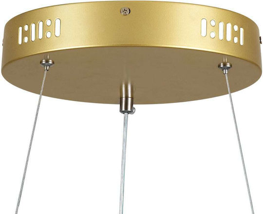 GloboStar Salem Pendant Light Gold 66x66cm