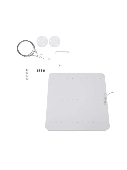 GloboStar Kamala Κρεμαστό LED Panel 75W με Θερμό Λευκό Φως 2700K