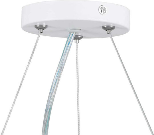 GloboStar Kamala Κρεμαστό LED Panel 75W με Θερμό Λευκό Φως 2700K