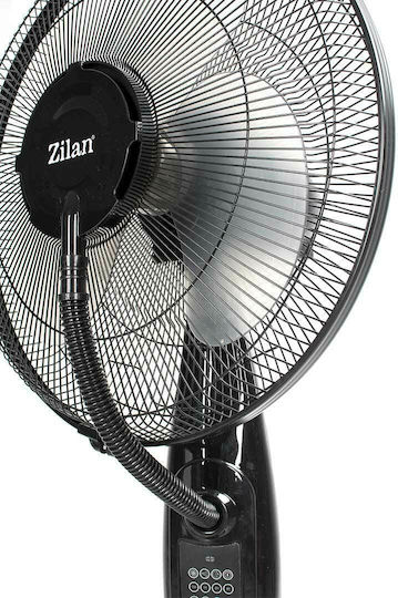 Zilan Zilan Misting Fan 75W Fan Diameter 40cm with Remote Control Black