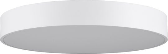 GloboStar Burton Ceiling Mount Light 60cm White with Integrated LED and Remote Control
