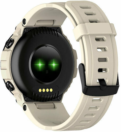Egoboo SN92 Smartwatch mit Pulsmesser (Sand)