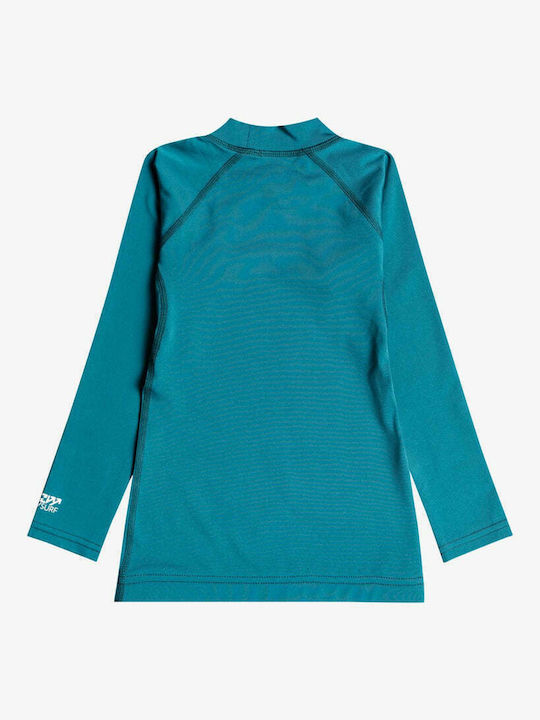 Billabong Costum de baie pentru copii Bluză anti-UV Verde