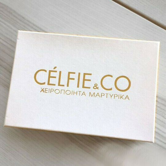 Celfie & CO Christening Charm Keychain Leros Beige 50pcs