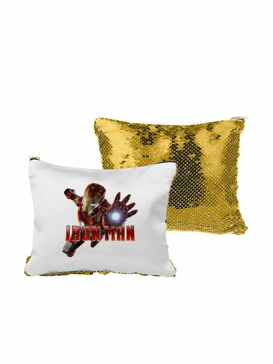 Ironman, Sequin sequined bag (Sequin) Gold