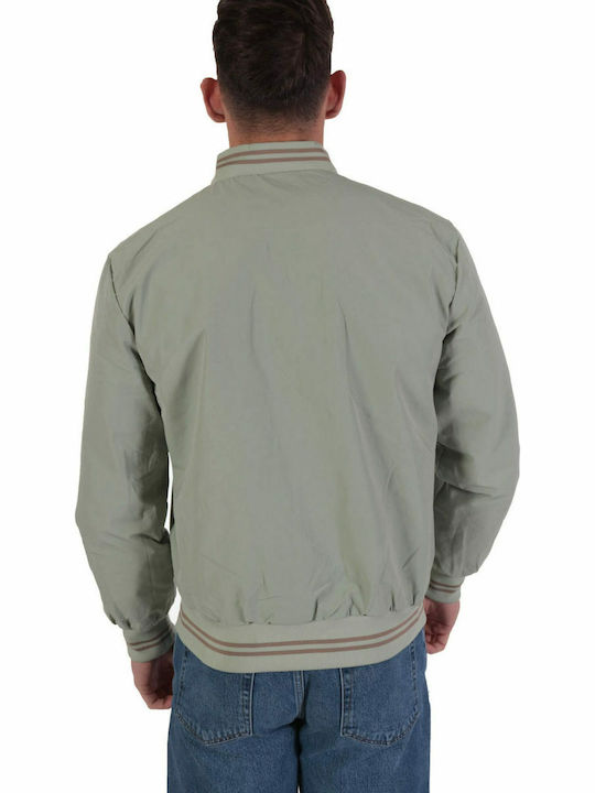 Geci Bomber cu Două Fețe Bej / Verde