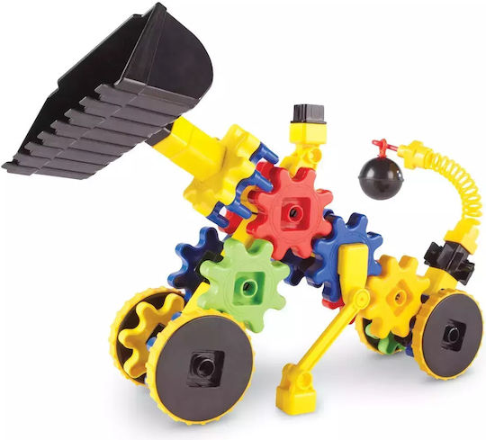 Learning Resources Jucărie de Construcție din Plastic Gears! Gears! Gears! WreckerGears pentru Copii 4+ ani+ Ani