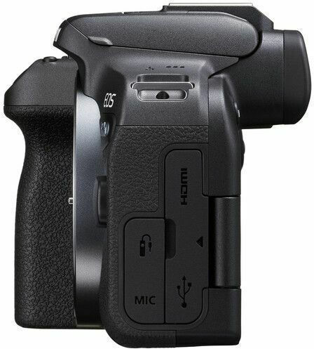 Canon EOS R10 Spiegellose Kamera Kit (EF-M 18-150mm F3.5-6.3 IS STM) Schwarz