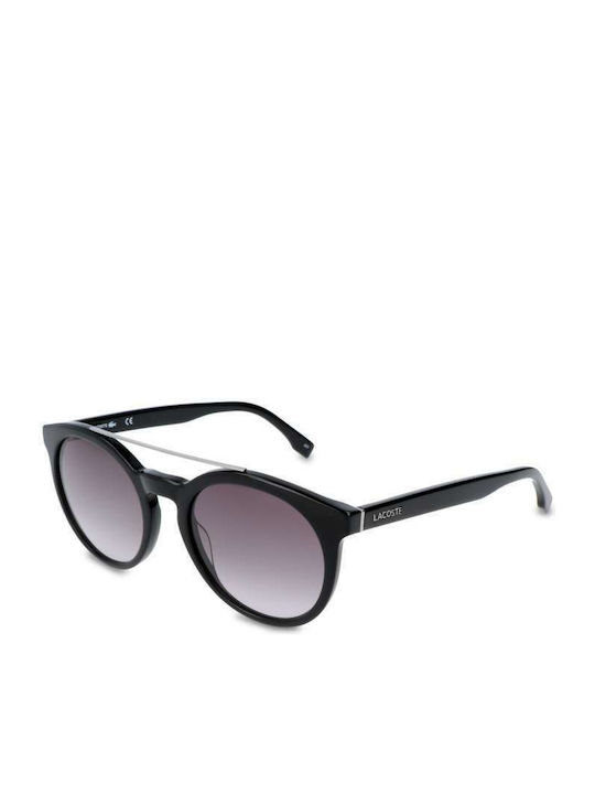 Lacoste Sunglasses Μαύρα with Acetate Frame & Black Lens Lacoste Sunglasses Μαύρα with Acetate Frame & Black Lens