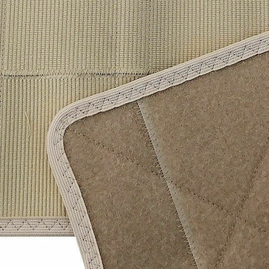 Firtech Desseze Ελαστική Ζώνη Μέσης Ύψους 24cm σε Μπεζ χρώμα