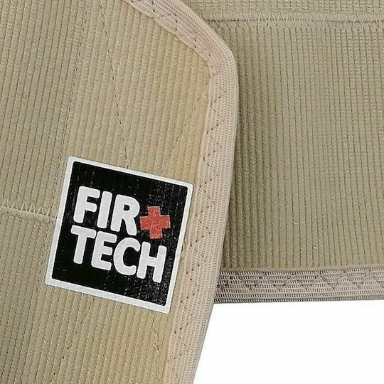 Firtech Desseze Ελαστική Ζώνη Μέσης Ύψους 24cm σε Μπεζ χρώμα