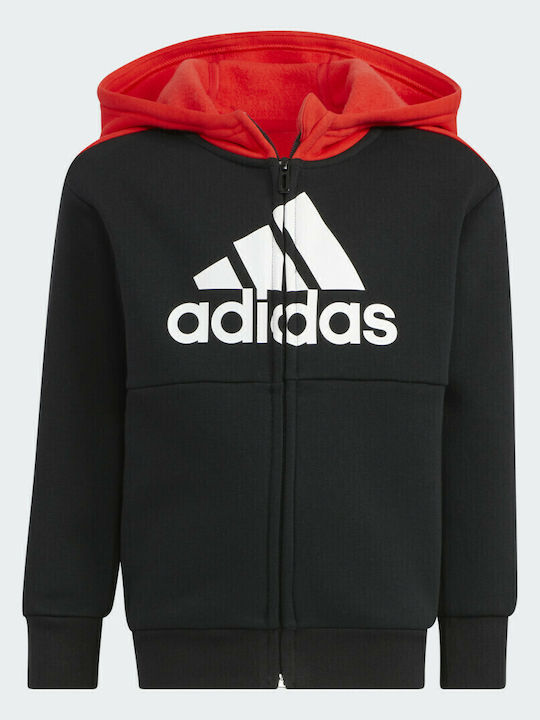 Kids Tracksuits With Jacket With Top Black 2 Pieces Badge Sport Logo