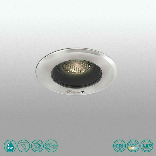 Faro Barcelona Geiser Wall-Mounted Outdoor Spot Light LED IP67 7W 13x12εκ.