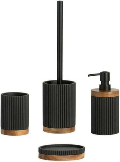 Andrea House Ceramic Toilet Brush Black