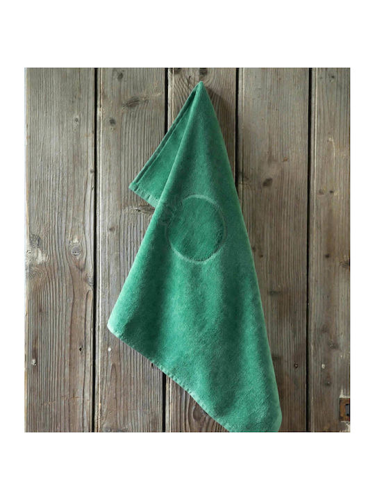 Nima Tomatoes Towel made of 100% Cotton in Green Color 50x70cm 1pcs