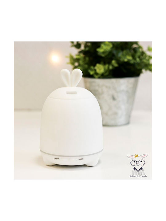 Rabbit & Friends Lămpi De Veghe Pentru Copii Led Usb Alb