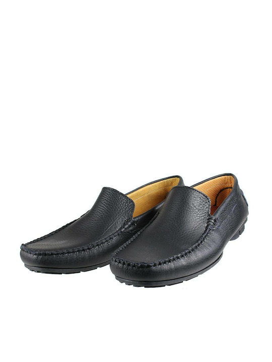 Cockers Men's Leather Moccasins Black