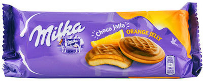 Milka Kekse Mit Topping & Füllung Schokolade-Orangen-Gelee 1Stück 147gr