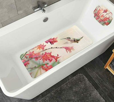 Kleine Wolke Kolibri Bathtub Mat Multicolour 92x36cm