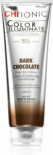 CHI Ionic Color Illuminate Dark Chocolate Conditioner Διατήρησης χρώματος 250ml