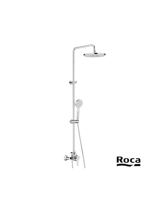 Roca Регулируема 85.5-123cm Сребрист