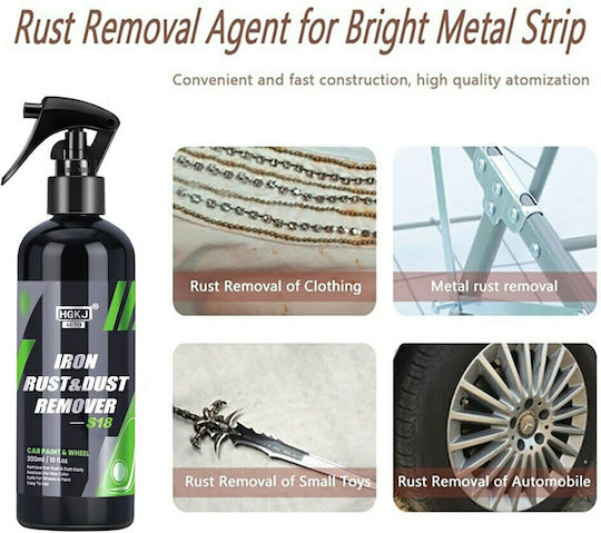 HGKJ Iron Rust & Dust Remover S18 Σπρέι Καθαρισμού για Ζάντες Αυτοκινήτου 50ml
