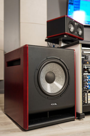 Focal SUB12 APA2022-00693 Aktiv Subwoofer mit Lautsprecher 13" 1000W Burgundisch