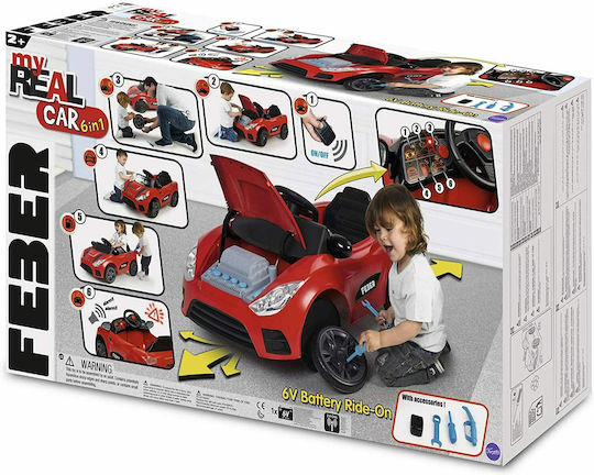 My Real Car One-Seater 6 Volt Red