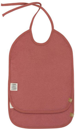 Laessig Lätzchen Stoff mit Spitzenband Rosa 2Stück