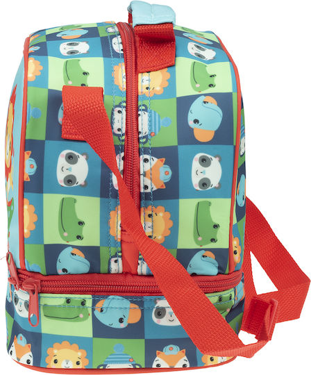 Fisher Price School Insulated Shoulder Lunch Bag 4.5lt Multicolour 20 x 15 x 21cm