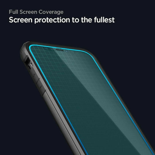Spigen AlignMaster Full Face Tempered Glass Μαύρο (Galaxy M53 5G)