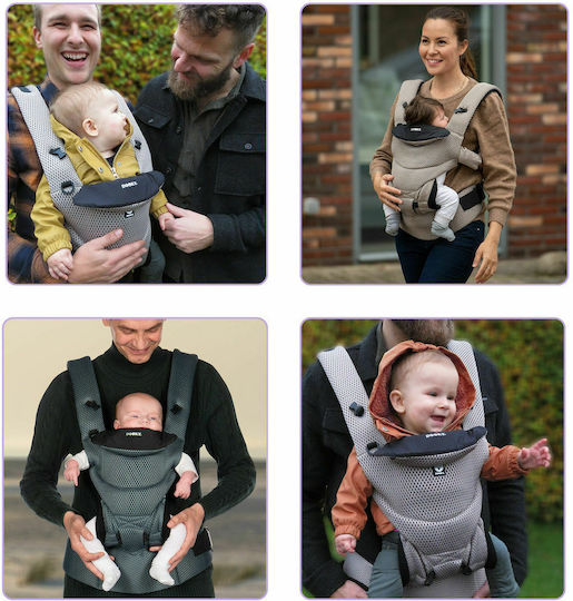 Dooky Classic Carrier Urban Comfort Grey Sapphire with Maximum Weight 15kg