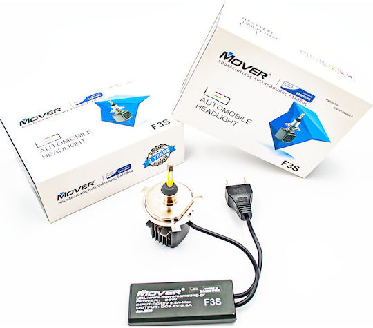 Mover Samsung Λάμπες Αυτοκινήτου F3S H7 LED 6500K Ψυχρό Λευκό 12V 26W 2τμχ