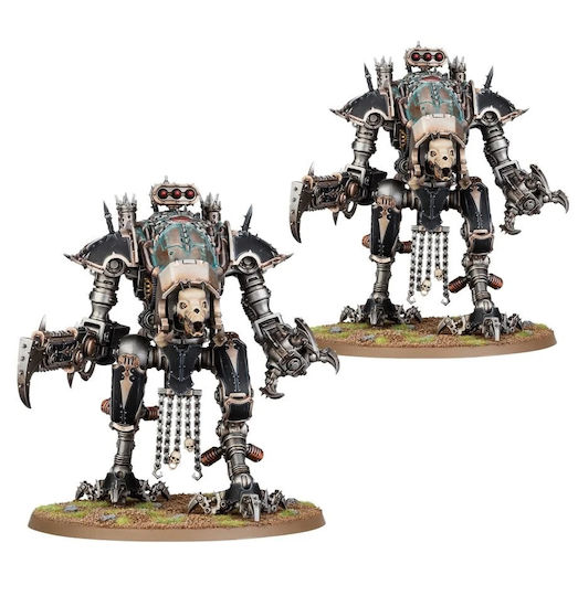 Games Workshop Warhammer 40.000 Chaos Knights War Dogs Figure