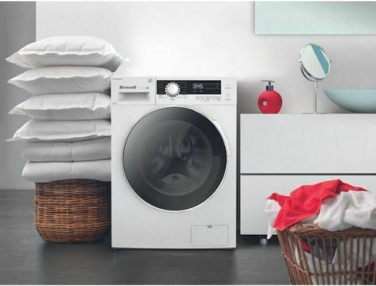 Brandt WFB194QWG Πλυντήριο Ρούχων 9kg 1400 Στροφών