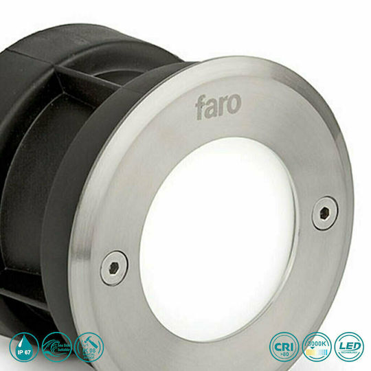 Faro Barcelona Wall-Mounted Outdoor Spot Light LED IP67 3W