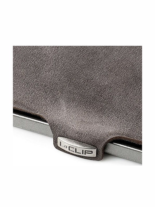 I-clip Soft Touch Мъжки Портфейл За Карти Gunmetal