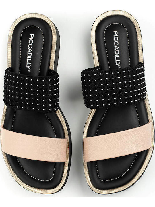 Γυναικεία Ανατομικά Σανδάλια Black/Nude