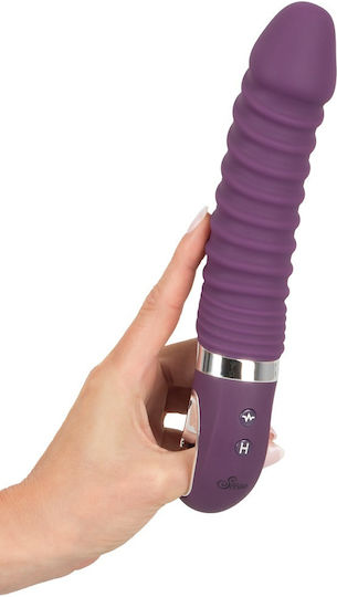 You2Toys Sweet Smile Warming Soft Vibrator Ρεαλιστικός Δονητής 23.5cm Purple