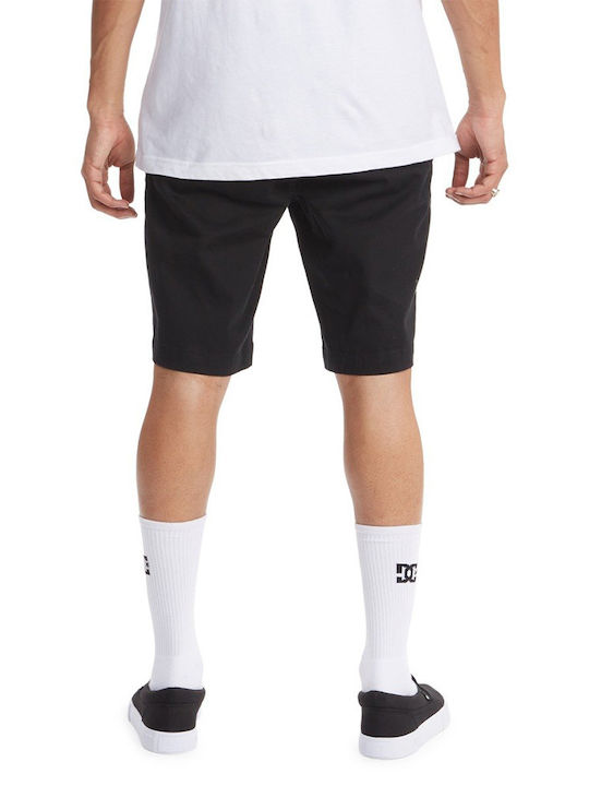 DC Worker Herrenshorts Chino Schwarz