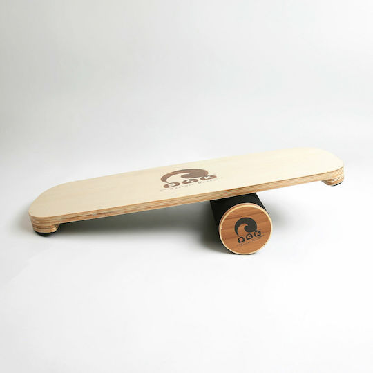 SCK Balance Board Brown 73.5x28cm With Diameter 10cm